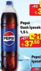 PEPSİ KOLA 1,5 L PEPSİ KOLA 1,5 L